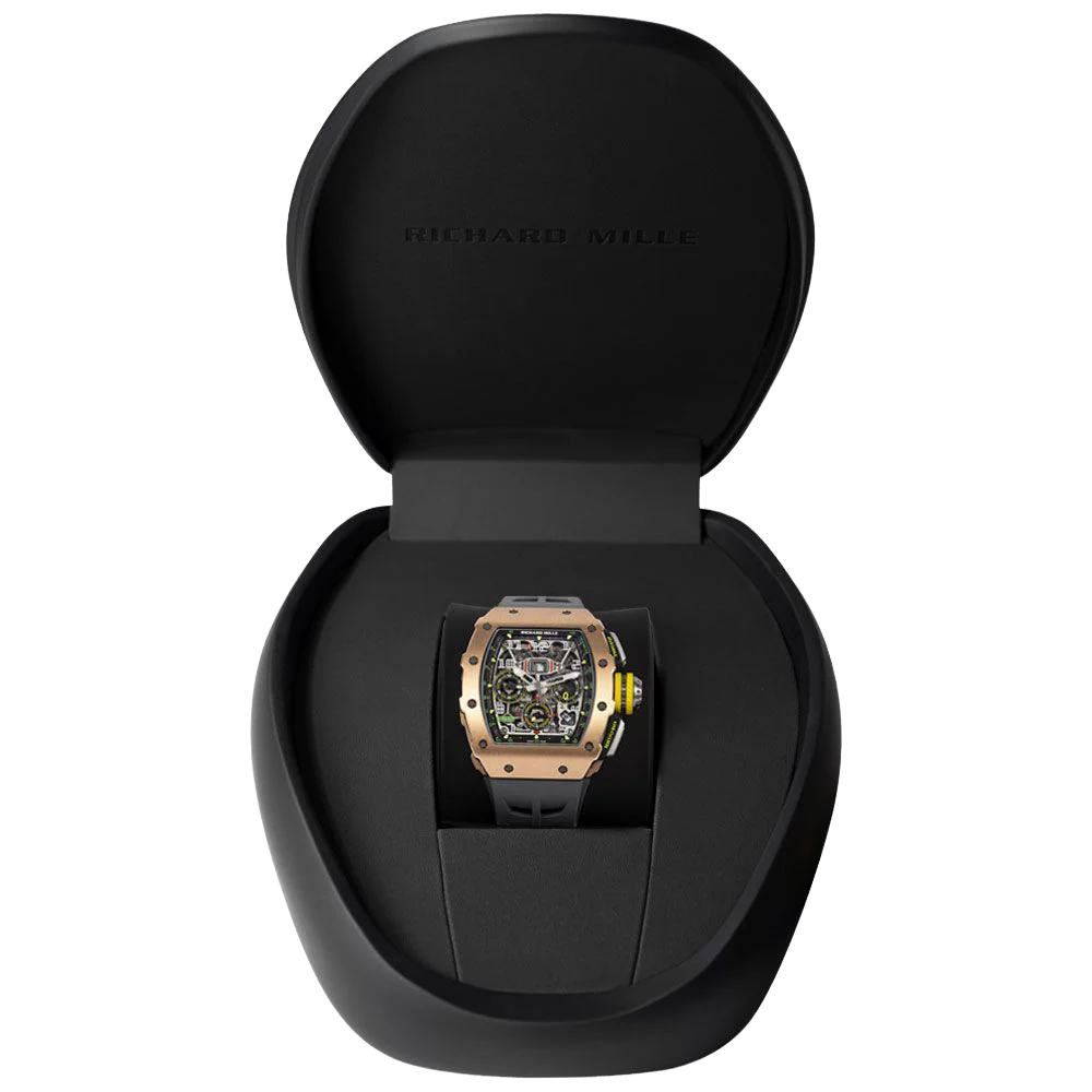 RM 11-03 Rose Gold & Titanium, Skeleton Dial, 50 mm