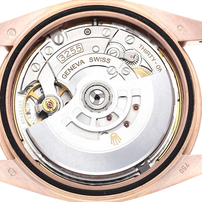President Day-Date 40mm Rose Gold Chocolate Diamond Watch 228235