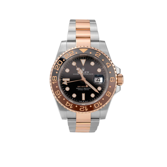 GMT-Master II 126711CHNR 40mm Two-Tone Oystersteel Everose Gold Root Beer