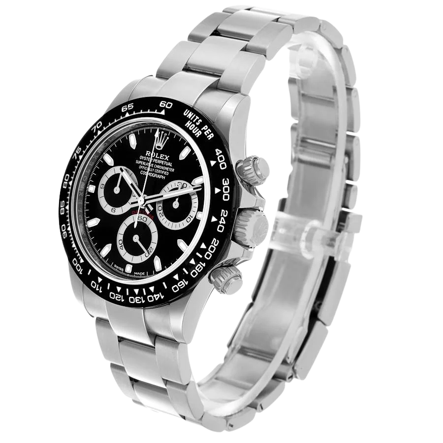 Daytona Panda 40mm Chronograph Black Dial Mens Watch 116500