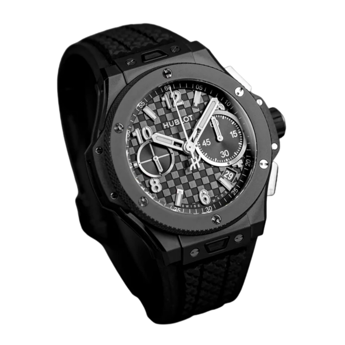 Big Bang Original Unico Black Magic 43mm Ceramic Chronograph Watch 431.CI.1370.RX