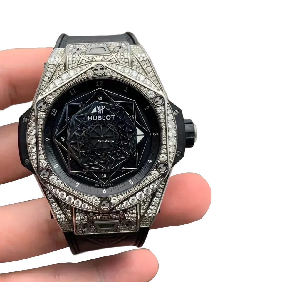 Big Bang Sang Bleu Diamond Titanium 45mm 415.NX.1112.VR.1704.MXM17