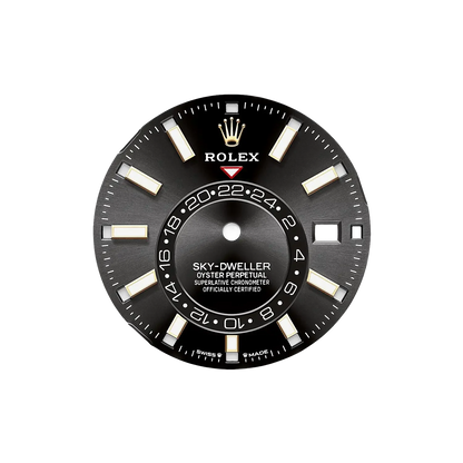 Sky-Dweller 42mm Oyster Yellow Gold 336938 Bright Black