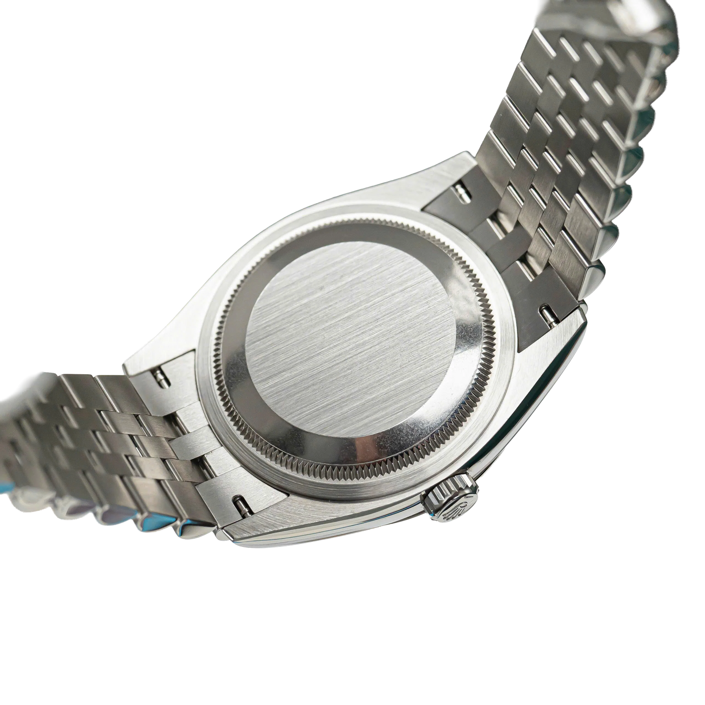 Datejust 41mm Steel White Gold Black Dial Mens Watch m126334-0018