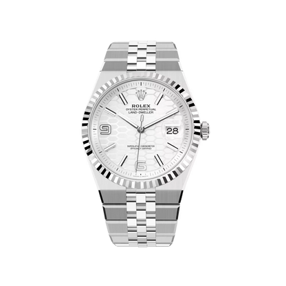 Land-Dweller 40 mm  Oystersteel White Gold M127334-0001