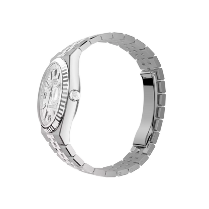 Land-Dweller 36 mm  Oystersteel White Gold M127334-0001