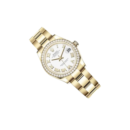 Datejust 31mm White Dial, 18kt Yellow Gold 278288