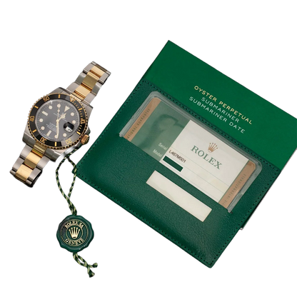 Submariner Date 40mm 116613LN Black Dial Stainless Steel & 18K Yellow Gold Watch