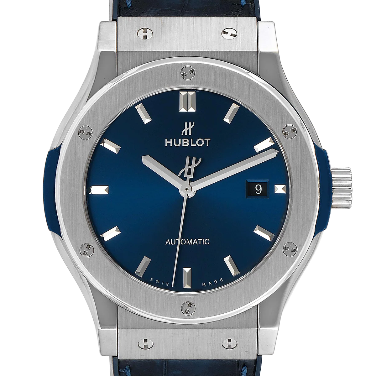 Classic Fusion Titanium 42mm Blue Dial Mens Watch 542.NX.7170.LR