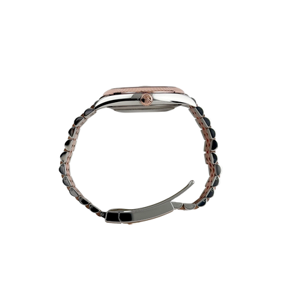 Datejust 41 126331 Rose Gold Stainless Steel Grey Motif Dial Jubilee