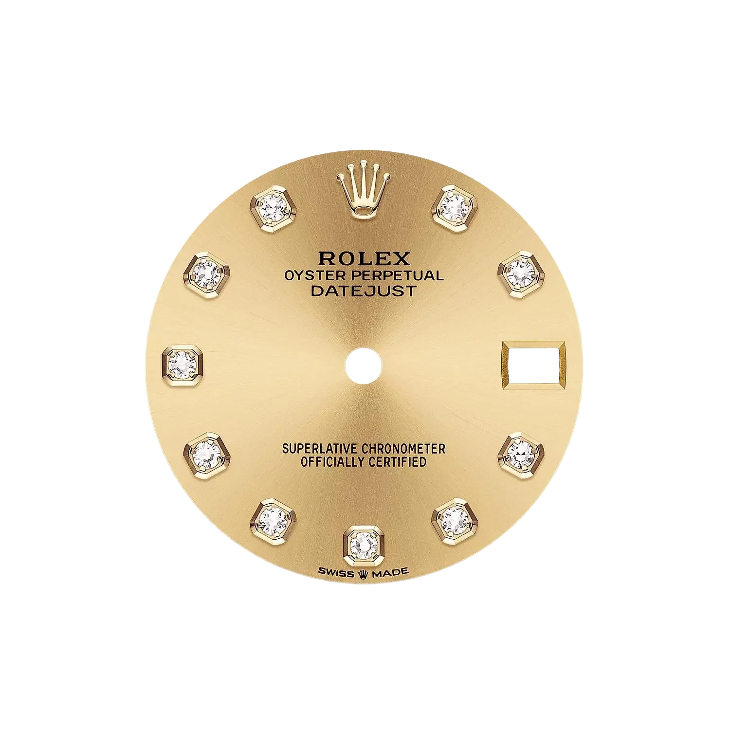 Datejust Oyster 31 mm Yellow Gold and Diamonds 278288RBR-0005
