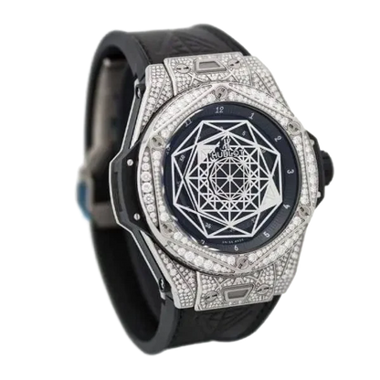 Big Bang Sang Bleu Diamond Titanium 45mm 415.NX.1112.VR.1704.MXM17