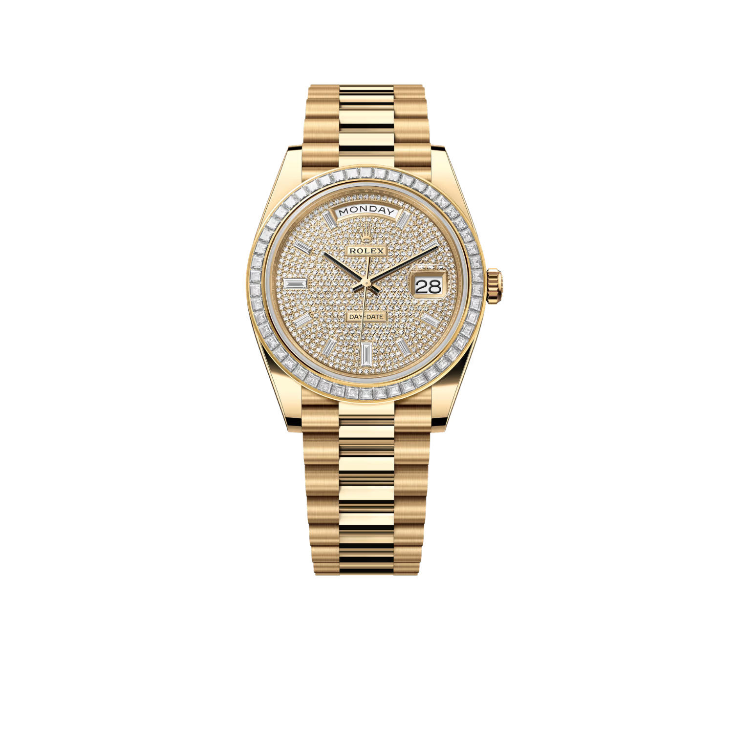 Day-Date 40mm 18K Yellow Gold Champagne Diamonds Dial 228398tbr-0036