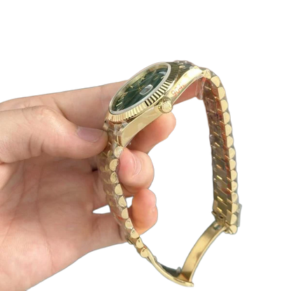 Day-Date 40mm Green Roman Yellow Gold 228238
