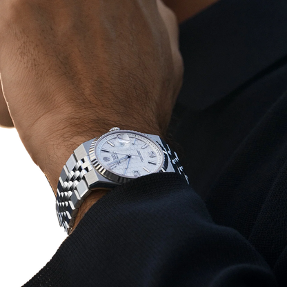 Land-Dweller 40 mm  Oystersteel White Gold M127334-0001