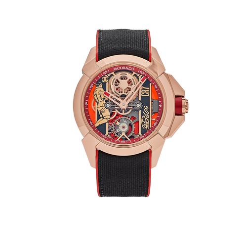 V2 CR7 Epic X Collection 44mm EX120.43.AE.AA.A Flight of CR7 Rose Gold Limited Edition