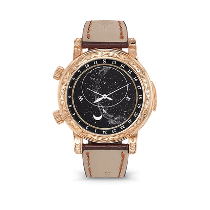 Grand Complications 44mm 6002R-001 Skymoon Tourbillon Rose Gold