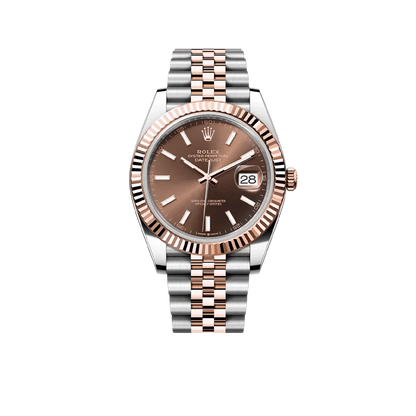 Datejust 41mm Steel & Everose Gold Chocolate 126331-0002