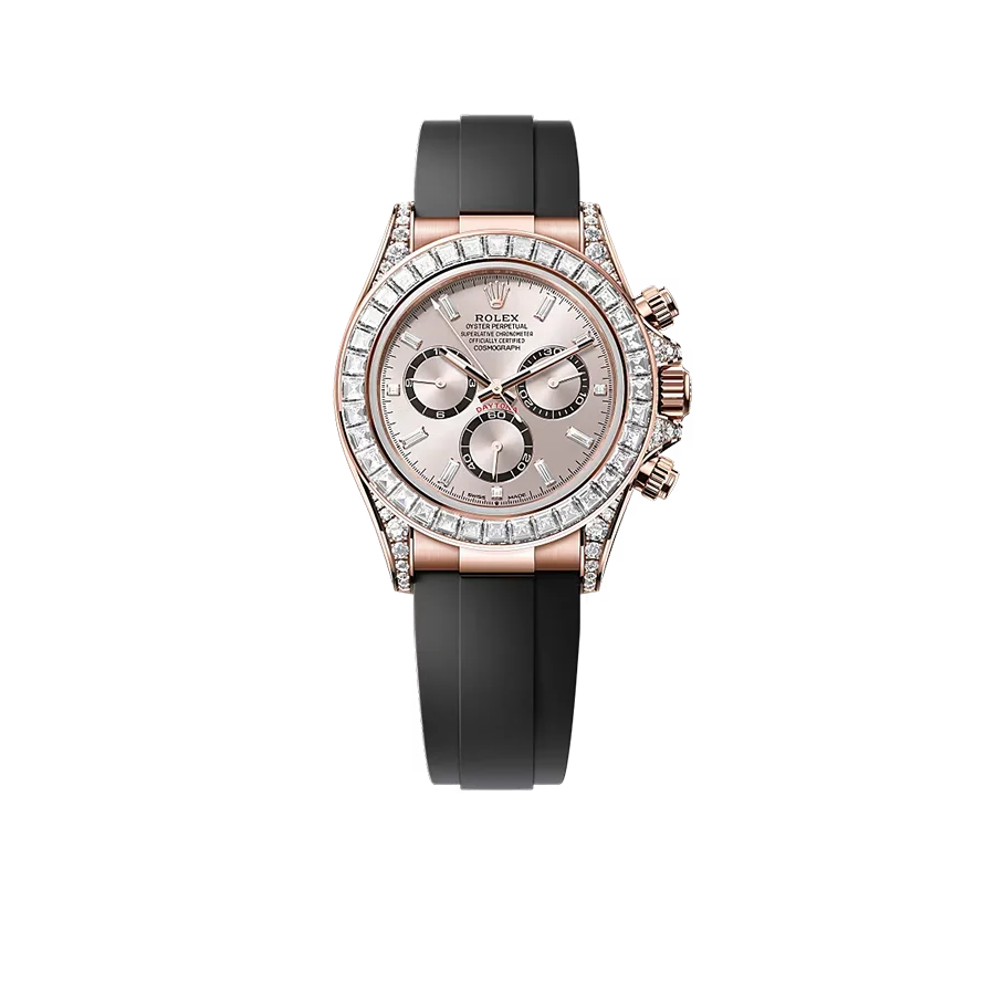 Daytona Cosmograph Everose gold Sundust Dial Diamond 40mm 126535TBR-0002