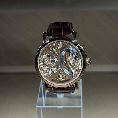 Complications 43mm 5249R-001 Hours And Minutes On Demand Automaton - The Crow and the Fox Rose Gold Matara