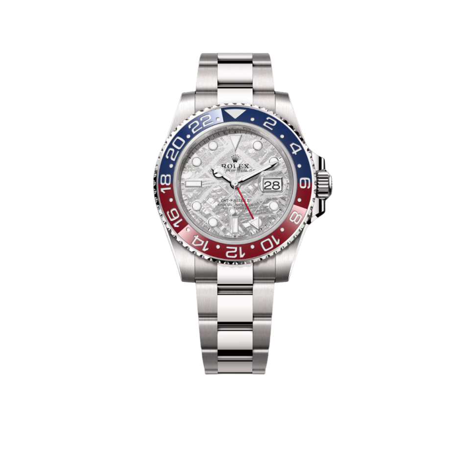 GMT-Master II Pepsi White Gold Meteorite Dial 126719BLRO-0002 New