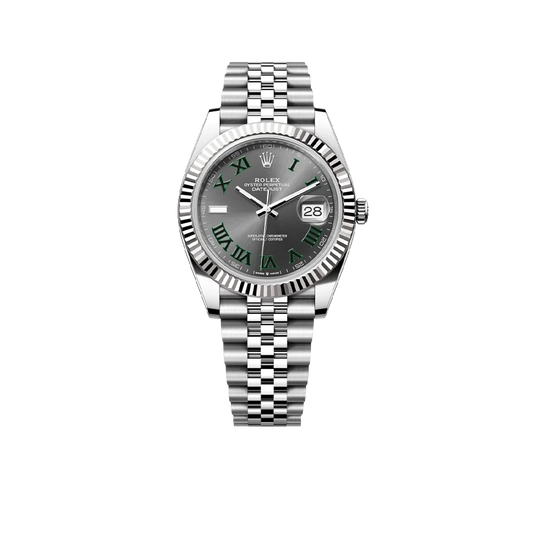Datejust 41mm 126334 Wimbledon Stainless Steel Slate Dial Oyster