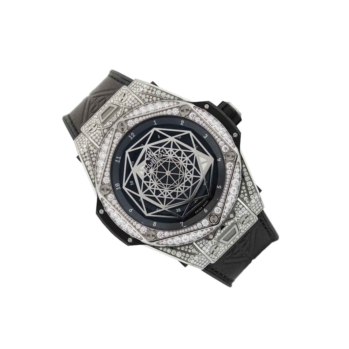 Big Bang Sang Bleu Diamond Titanium 45mm 415.NX.1112.VR.1704.MXM17