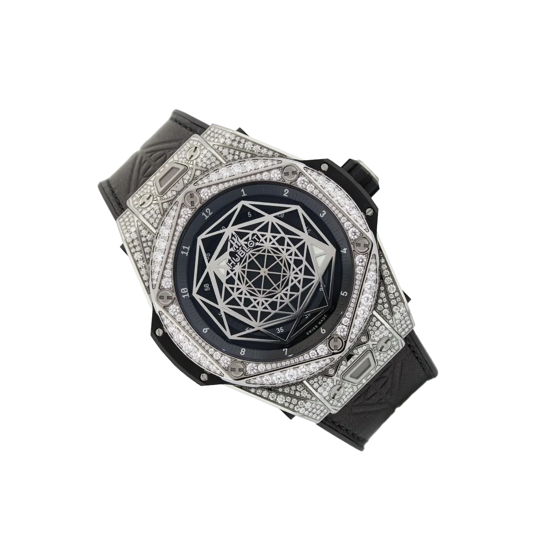Big Bang Sang Bleu Diamond Titanium 45mm 415.NX.1112.VR.1704.MXM17