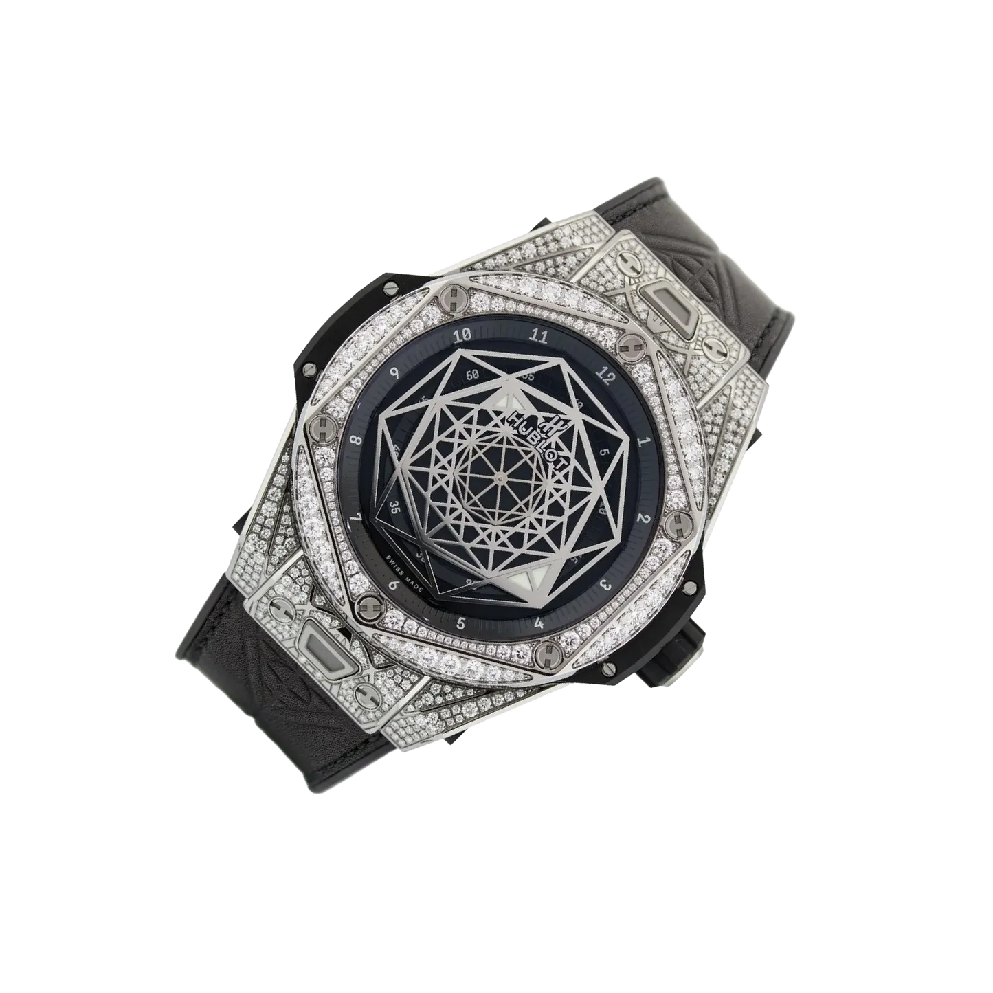 Big Bang Sang Bleu Diamond Titanium 45mm 415.NX.1112.VR.1704.MXM17