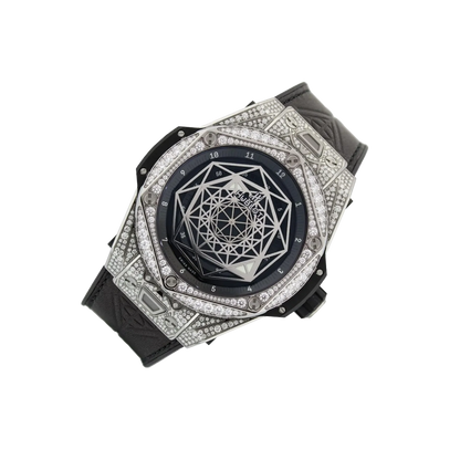 Big Bang Sang Bleu Diamond Titanium 45mm 415.NX.1112.VR.1704.MXM17