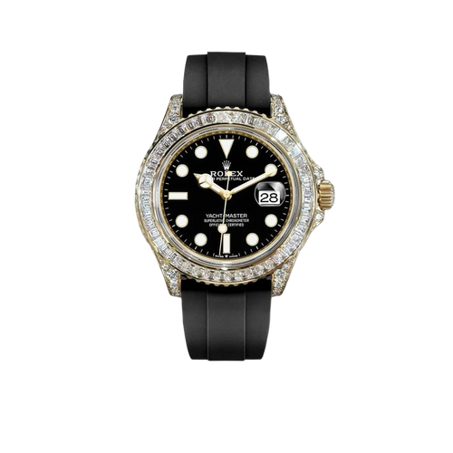 Yacht-Master 42  Yacht-master 42mm 226668 Yellow Gold Baguette Bezel Diamond