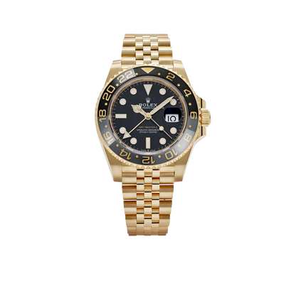 GMT-Master II 126718GRNR Yellow Gold Black Dial Jubilee (2025)