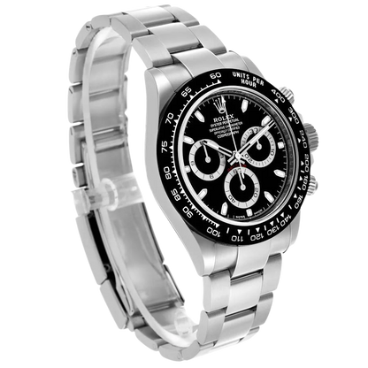 Daytona Panda 40mm Chronograph Black Dial Mens Watch 116500