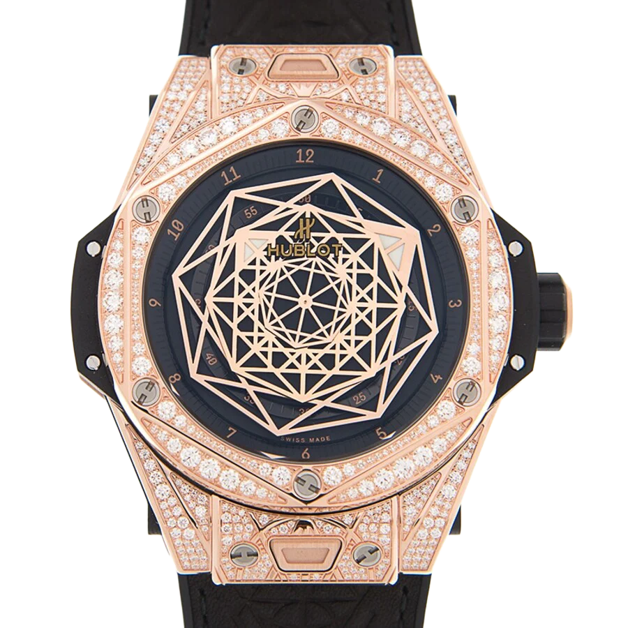 Big Bang Sang Bleu Diamond Rose Gold 45mm 415.OX.1118.VR.1704.MXM17