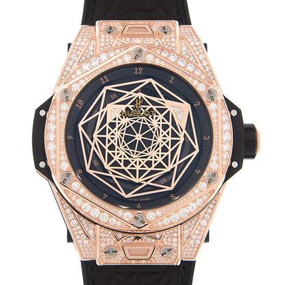 Big Bang Sang Bleu Diamond Rose Gold 45mm 415.OX.1118.VR.1704.MXM17