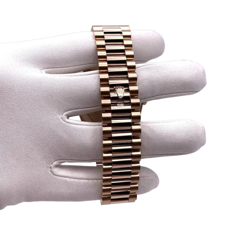 Day-Date 40mm President Rose Gold Diamond Mens Watch 228345
