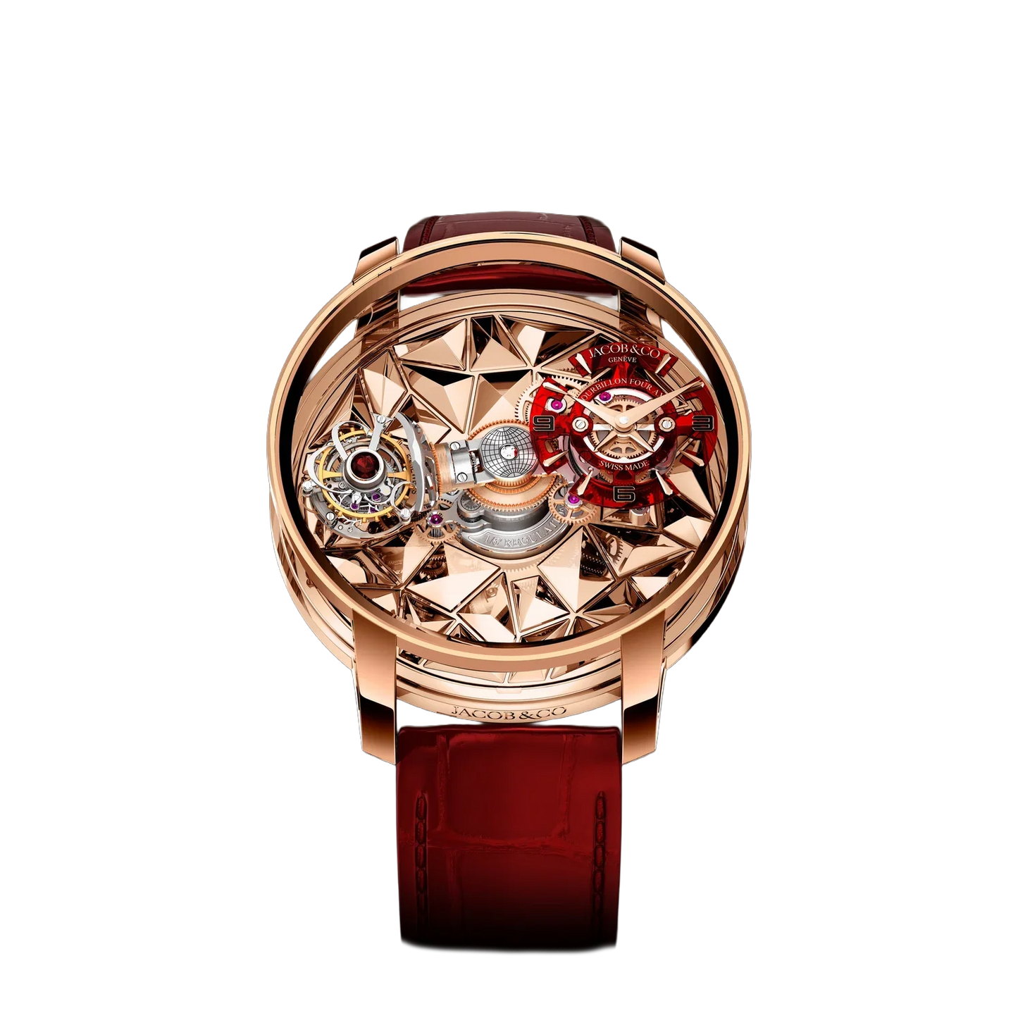 Astronomia Revolution Four-Axis Tourbillon 47mm Rose Gold, Sapphire Manual Winding AT180.40.AB.AA.A