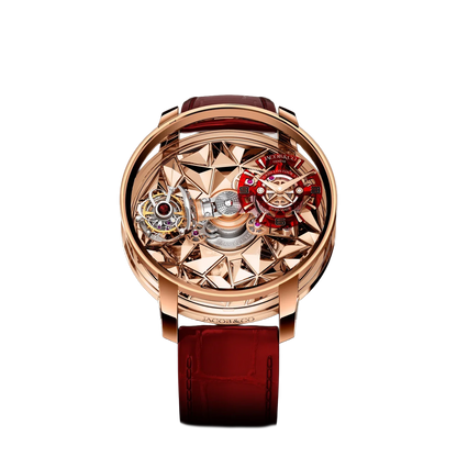 Astronomia Revolution Four-Axis Tourbillon 47mm Rose Gold, Sapphire Manual Winding AT180.40.AB.AA.A