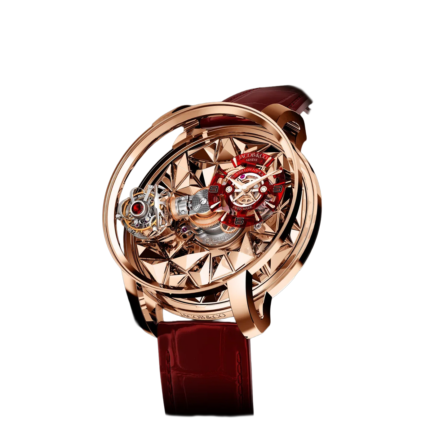 Astronomia Revolution Four-Axis Tourbillon 47mm Rose Gold, Sapphire Manual Winding AT180.40.AB.AA.A