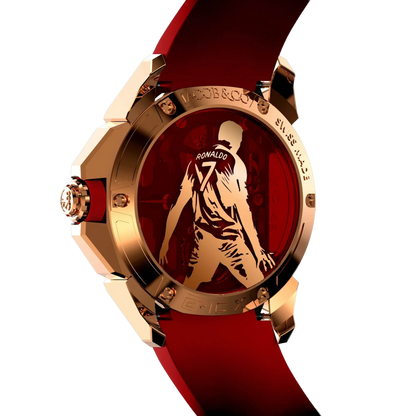 Epic X Flight of CR7 Baguette Rose Gold Manual Winding 44mm EX120.43.BC.AB.A
