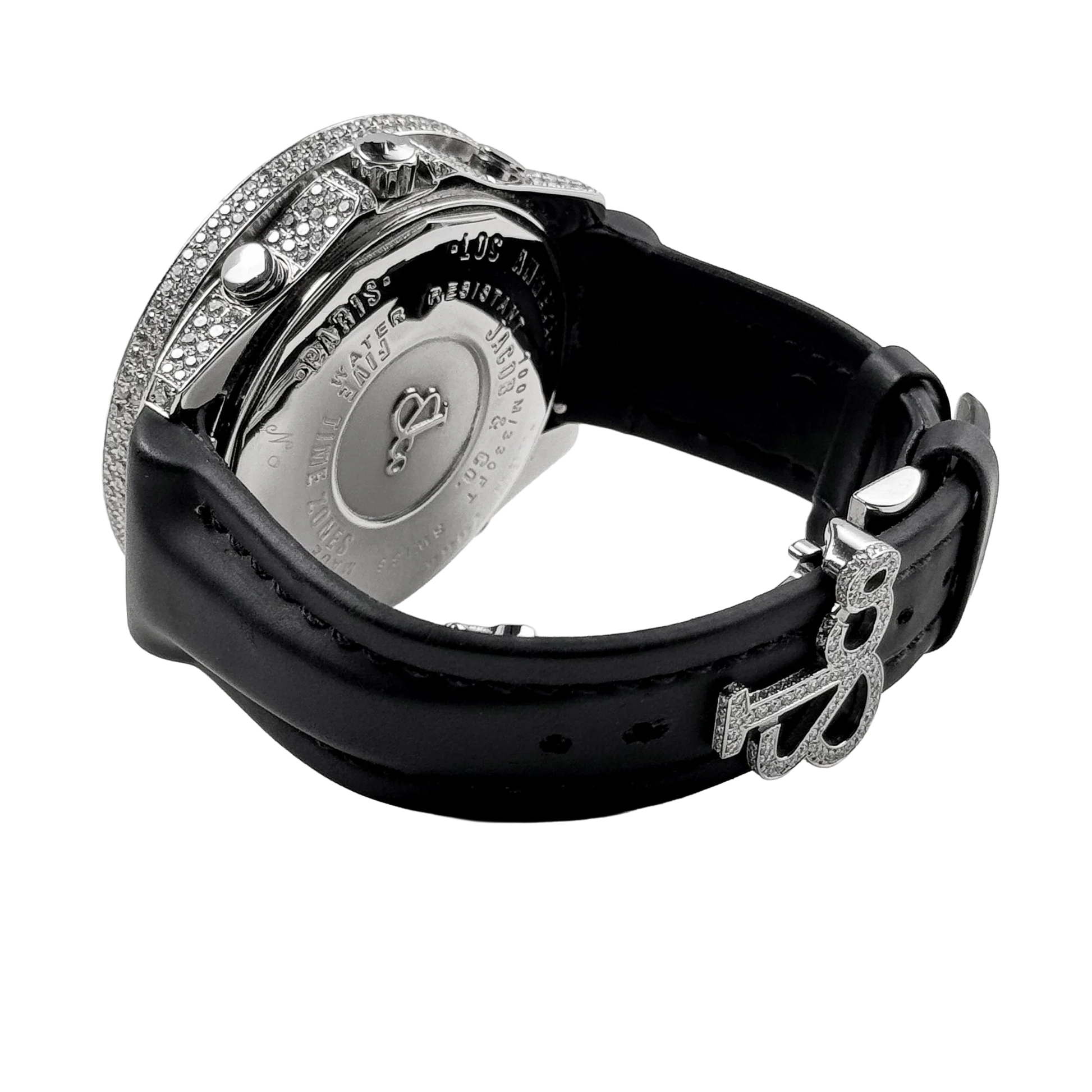 Five Time Zone Steel Diamond 40mm JCM-30