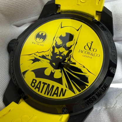 Gotham City 46mm Titanium DLC Sapphire Crystal DC100.21.AB.AB.A