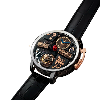 Opera Godfather 50th Anniversary 49mm White Gold Manual Winding OP110.30.AA.AA.A