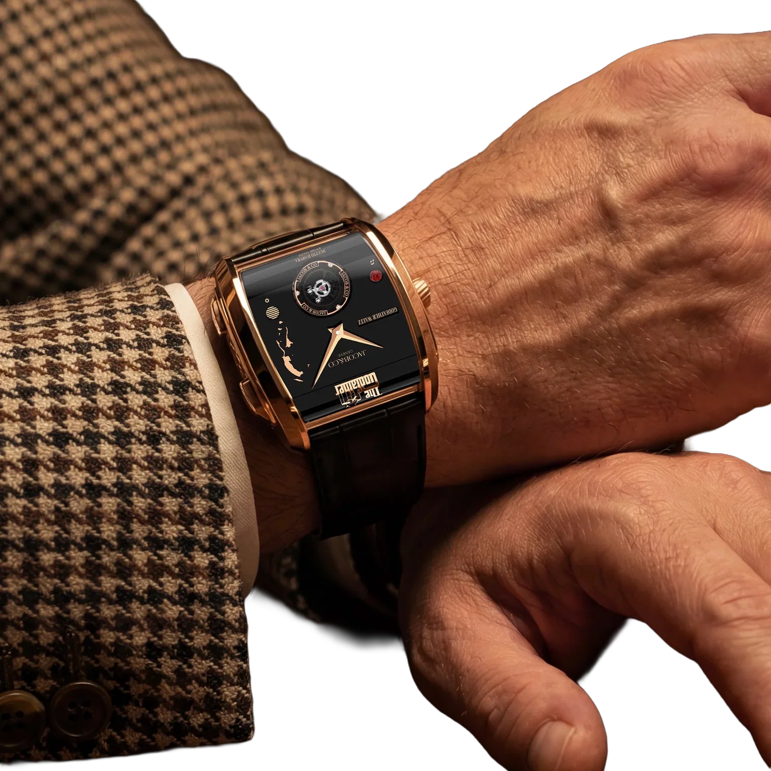 The Godfather II 44 x 42mm Rose Gold Manual Winding OP200.40.AA.AB.ABALA
