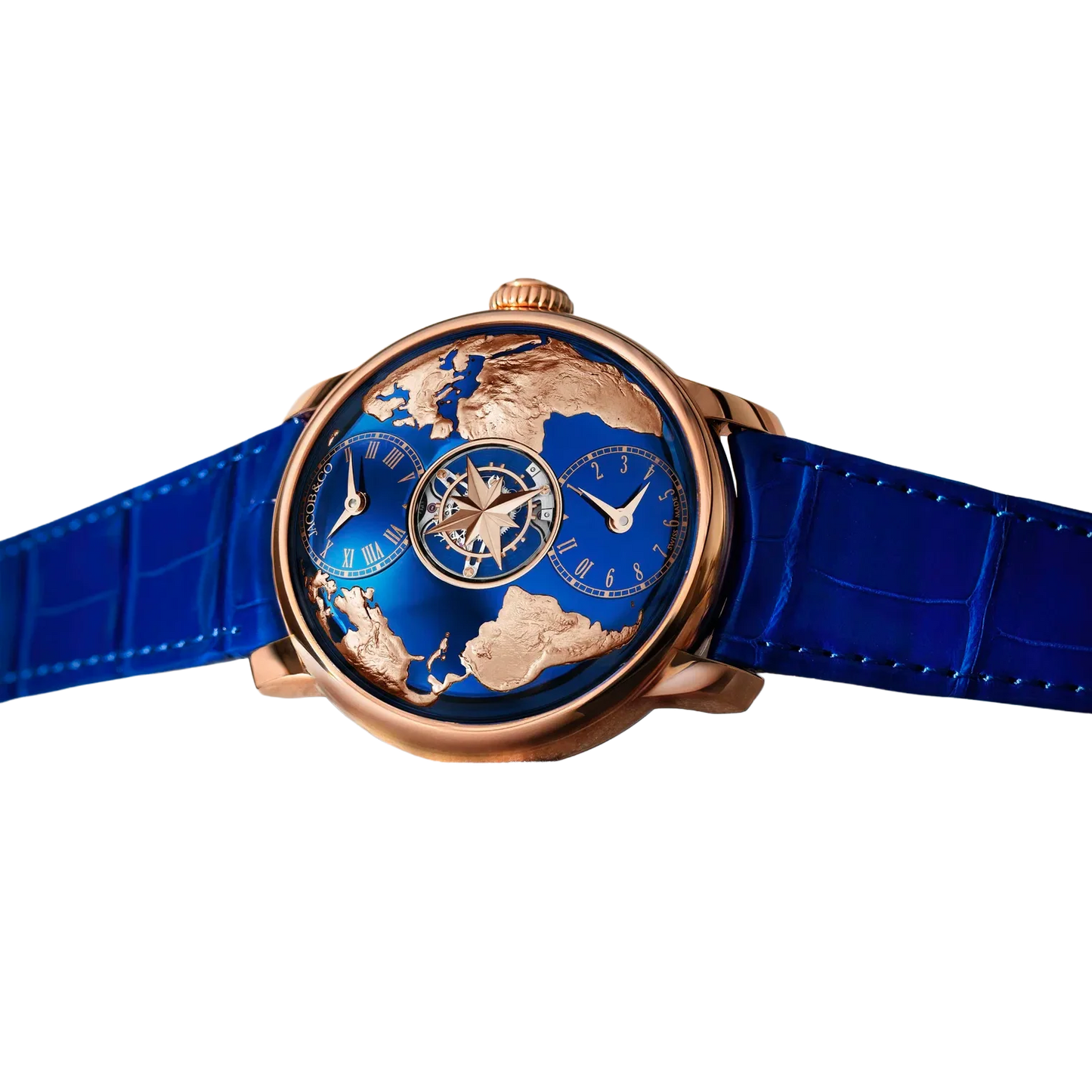 The World Is Yours Dual Time Zone Tourbillon 38.6mm Rose Gold Automatic Winding DT200.40.AA.AA.A