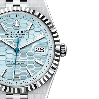 Land-Dweller 40mm Oyster Platinum M127336-0001