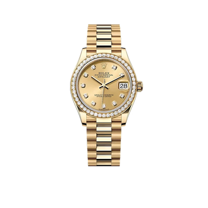 Datejust Oyster 31 mm Yellow Gold and Diamonds 278288RBR-0005