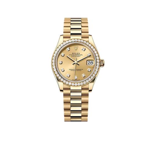 Datejust Oyster 31 mm Yellow Gold and Diamonds 278288RBR-0005