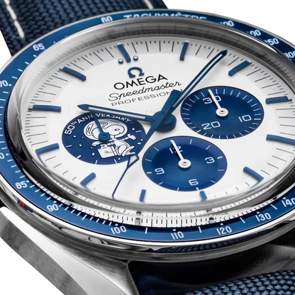 Speedmaster 42mm Silver Snoopy Award 50th Anniversary