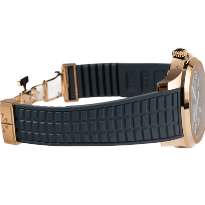 Aquanaut Luce 40mm 5261R-001 Annual Calendar Moon Phases Rose Gold Blue-Gray Dial